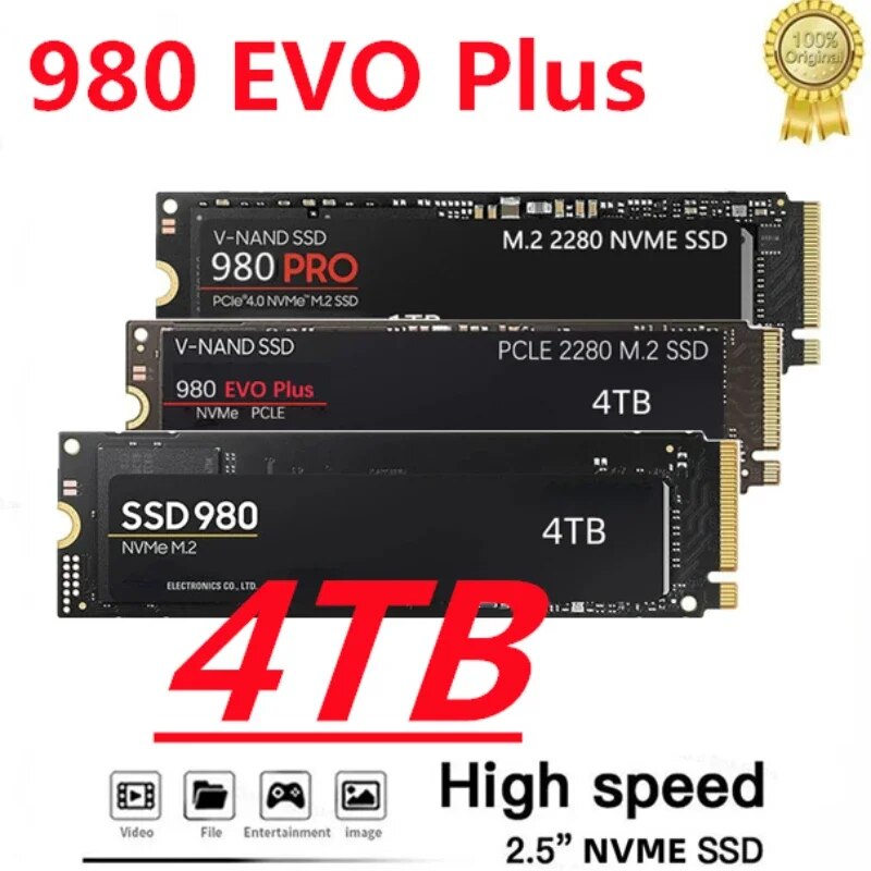 2023  SSD ϵ ̺, 980 EVO Plus NVMe Pcie ϵ ̺, Ʈ, ũž, Mac, PS5 , M.2, 4TB, 2TB, 1TB